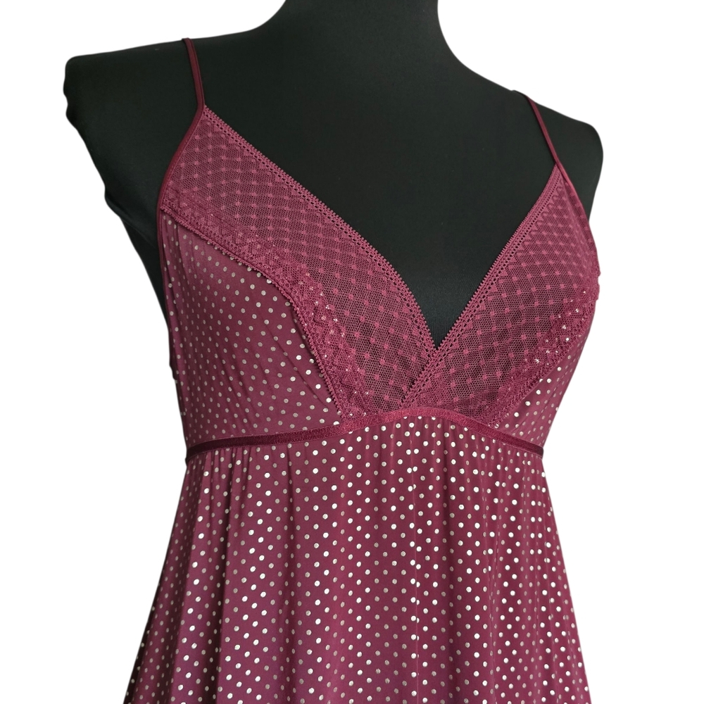 Victoria's Secret Gold Polka Dots Slip Dress - Large - Picture 2 of 10